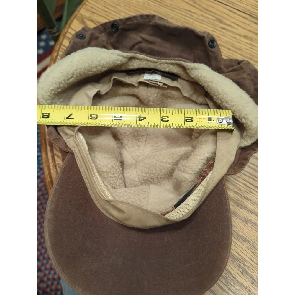 Vintage Orvis Goretex Sherpa Lined Hat Medium Union Made In‎ USA Really Cool!